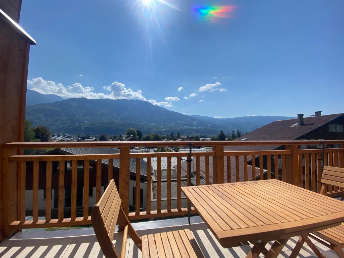 Appartement Familial Neuf Pres Du Village, 3 Chambres, Balcon Sud, Parking, Proche Ski-Bus, Samoens - Fr-1-642-80 외부 사진