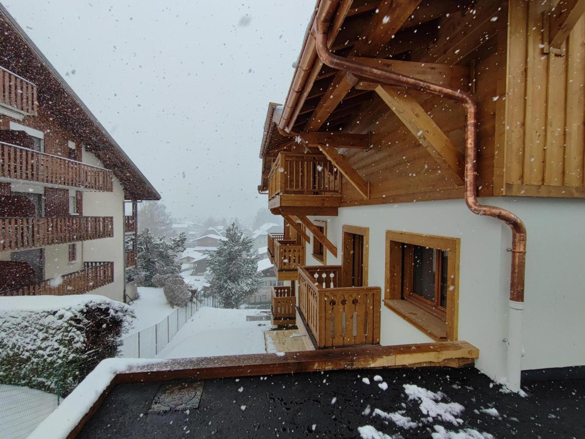 Appartement Familial Neuf Pres Du Village, 3 Chambres, Balcon Sud, Parking, Proche Ski-Bus, Samoens - Fr-1-642-80 외부 사진